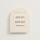 "Infinite" - Direction Cards in Ivory by Angela Thompson - Front