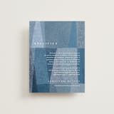 "denim patchwork" - Direction Cards in Seaside by Carrie Moradi - Front