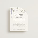 "Enchanted Evening" - Direction Cards in Lavender by Design Lotus - Front