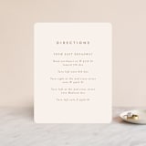 "desert chic" - Direction Cards in Blush by AK Graphics - Front