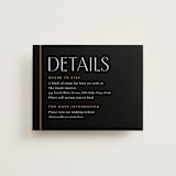 "love love love" - Direction Cards in Onyx by Robert and Stella - Front