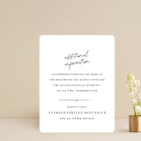 "Composure" - Direction Cards in Tuxedo by Jackie Mangiolino - Front