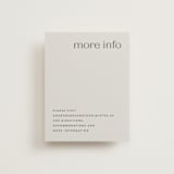 "Align" - Direction Cards in Linen by JoAnn Jinks - Front