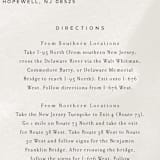 "Elegant Crest" - Direction Cards in Stone by Ariel Rutland - Detail