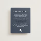 "Cascading Floral" - Direction Cards in Lagoon by Corinne Malesic - Front