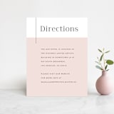 "The Ace" - Direction Cards in Petal by Rochelle Renee - Front