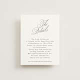 "Written with love" - Direction Cards in Noir Slate by Ana de Sousa - Front