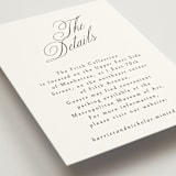 "Written with love" - Direction Cards in Noir Slate by Ana de Sousa - Detail