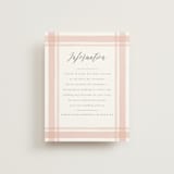 "Summer Garden" - Direction Cards in Garden Rose by Wildfield Paper Co - Front