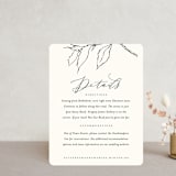"Elysium" - Direction Cards in Linen by Design Lotus - Front