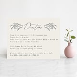 "FancySchmancy" - Direction Cards in Classic by Jen Owens - Front