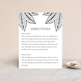 "vivid leaves" - Direction Cards in Ink by Ramoncita - Front