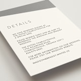 "Metropolitan Romance" - Direction Cards in Daffodil by Makewells - Detail