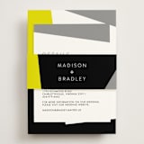 "Metropolitan Romance" - Direction Cards in Daffodil by Makewells - Assembled with Belly Band