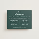 "Pair of Calla Lilies" - Direction Cards in Sage by Leah Bisch - Front