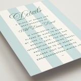 "Island Palm" - Direction Cards in Low Tide by Susan Zinader - Detail