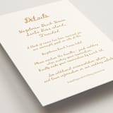 "Tribal Rythm" - Direction Cards in Amber by Selima Akhter - Detail