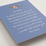 "Artisan Wedding" - Direction Cards in Sea by Chris Griffith - Detail