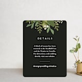 "Laurel of Greens" - Direction Cards in Midnight by Jennifer Wick - Front