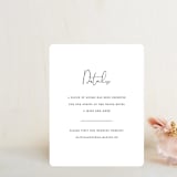 "In Love" - Direction Cards in Ink by Carolyn MacLaren - Front