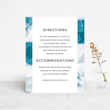 "Cotton Air" - Direction Cards in Seaside by Lea Velasquez - Front