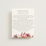 "Autumn Vows" - Direction Cards in Burnt Orange by Chris Griffith - Front
