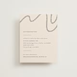 "Wavy" - Direction Cards in Jet by Jen Owens - Front