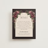 "Romantics" - Direction Cards in Merlota by Susan Moyal - Front