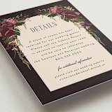 "Romantics" - Direction Cards in Merlota by Susan Moyal - Detail