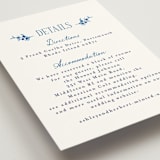 "Positano" - Direction Cards in Cerulean by Tamara Hilje - Detail