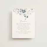 "Violet Cascade" - Direction Cards in Violet by Nicoletta Savod - Front