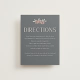 "Illuminated Storybook" - Direction Cards in Linen by Alethea and Ruth - Front