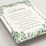 "gates and pillars" - Direction Cards in Sap by Becky Nimoy - Detail