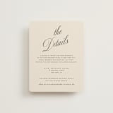 "Modern Romance" - Direction Cards in Almond by Eric Clegg - Front