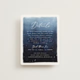 "Let it Snow" - Direction Cards in Celestial by Anastasia Makarova - Front