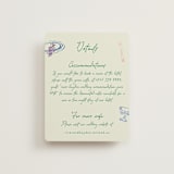 "tablescape drawing" - Direction Cards in Garden by Cass Loh - Front