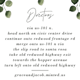 "green rush" - Direction Cards in Snow by Anupama - Detail