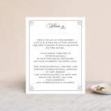 "Nouvelle Ere" - Direction Cards in Midnight by Bonjour Paper - Front