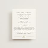 "Lakefront" - Direction Cards in Natural by Robert and Stella - Front