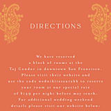 "Heritage Paisley" - Direction Cards in Tangerine by Kanika Mathur - Detail