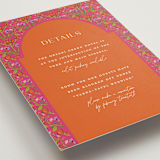 "Varna" - Direction Cards in Fuchsia by Pati Cascino - Detail
