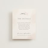 "Cherry Blossoms" - Direction Cards in Cherry Blossom by Stephanie Hawkes - Front