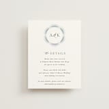 "AKARI" - Direction Cards in Wave by Melanie Kosuge - Front