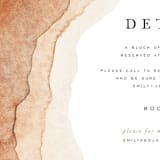 "Watercolor dune" - Direction Cards in Desert by Yuliya Evseeva - Detail