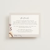"Sonnet" - Direction Cards in Almond by Petra Kern - Front