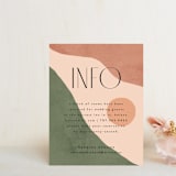 "Abstract" - Direction Cards in Desert by Kelly Schmidt - Front