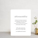 "One and Only" - Direction Cards in Classic Bride by Design Lotus - Front
