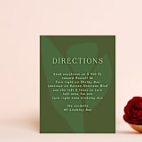 "botanica" - Direction Cards in Jungle by Morgan Kendall - Front