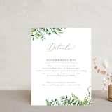 "Bright & Green" - Direction Cards in Spring by Amanda Day - Front