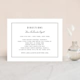 "Between the Lines" - Direction Cards in Blazer by Fine and Dandy Paperie - Front